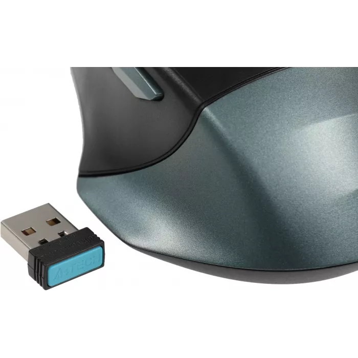Мышь A4Tech Fstyler FB35C зеленый/черный оптическая 2000dpi беспров. BT/Radio USB 6but (FB35C MIDNIGHT GREEN)