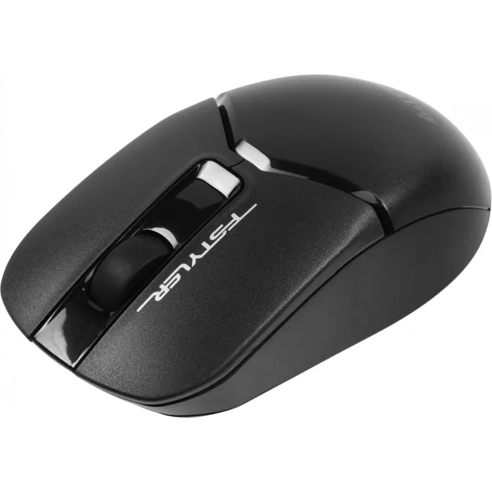 Мышь A4Tech Fstyler FB12 черный оптическая 1200dpi беспров. BT/Radio USB 3but (FB12 BLACK)