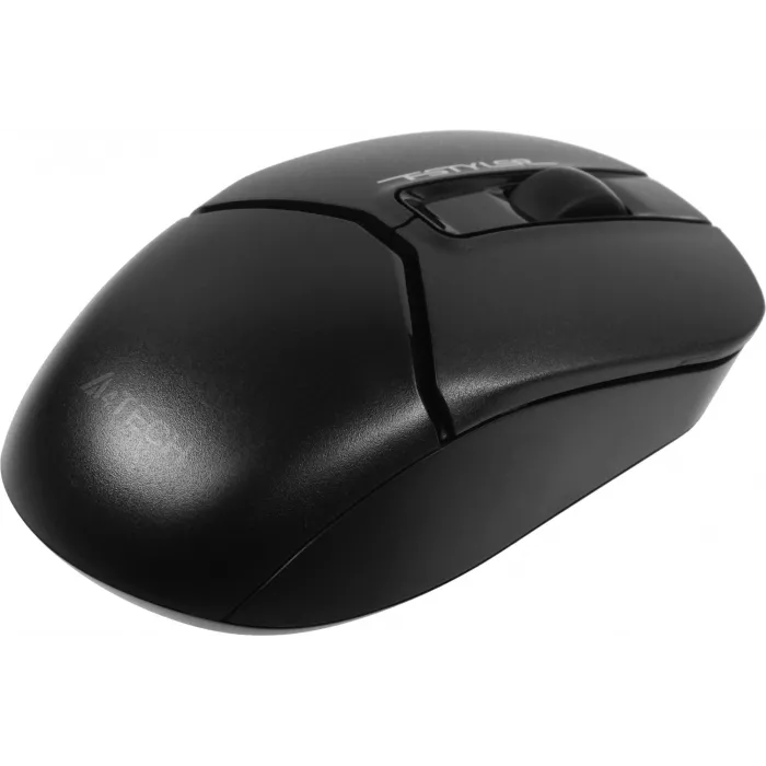 Мышь A4Tech Fstyler FB12 черный оптическая 1200dpi беспров. BT/Radio USB 3but (FB12 BLACK)