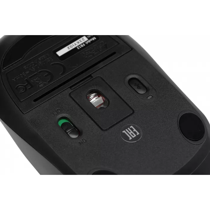Мышь A4Tech Fstyler FB12 белый/черный оптическая 1200dpi беспров. BT/Radio USB 3but (FB12 PANDA)
