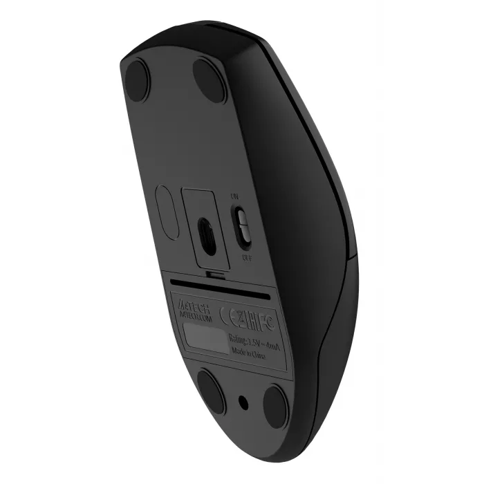 Мышь A4Tech G3-330N черный оптическая 1200dpi беспров. USB 3but