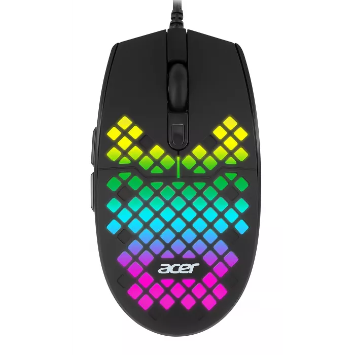 Мышь Acer OMW134 черный оптическая 6400dpi USB 6but (ZL.MCEEE.018)