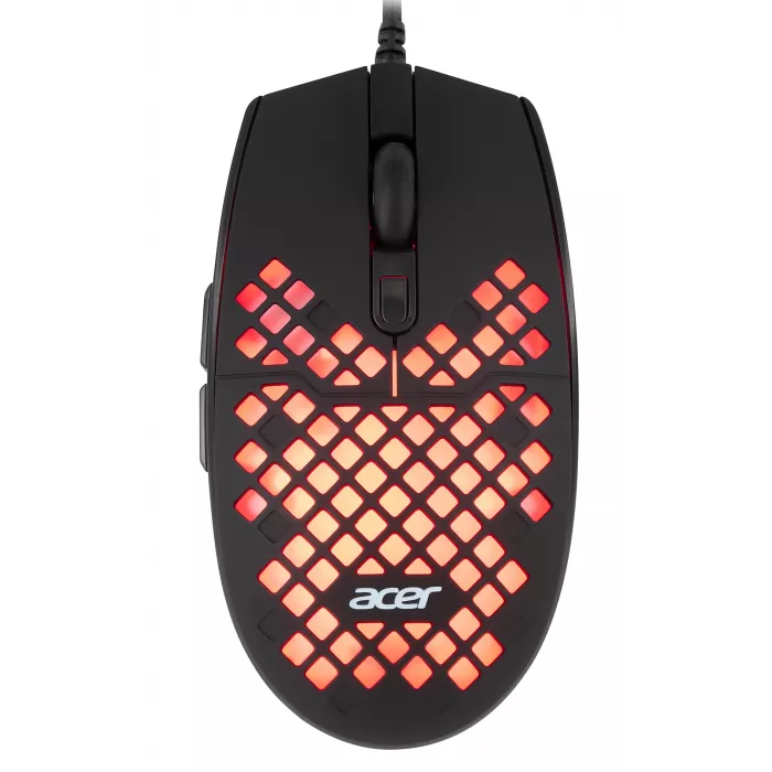 Мышь Acer OMW134 черный оптическая 6400dpi USB 6but (ZL.MCEEE.018)