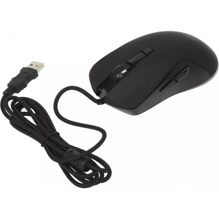 Мышь Оклик 750G черный оптическая 7200dpi USB 5but (1796789)
