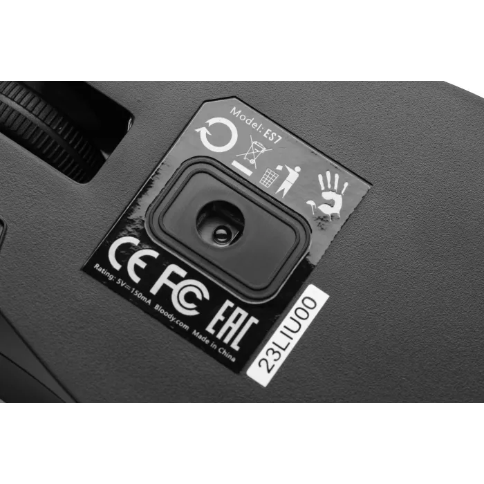 Мышь A4Tech Bloody ES7 черный оптическая 6000dpi USB 8but