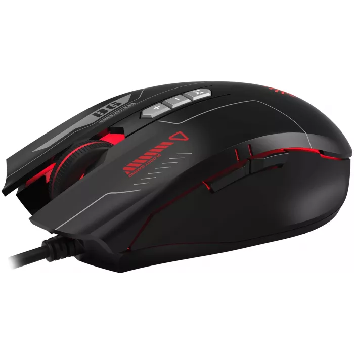Мышь A4Tech Bloody ES7 черный оптическая 6000dpi USB 8but