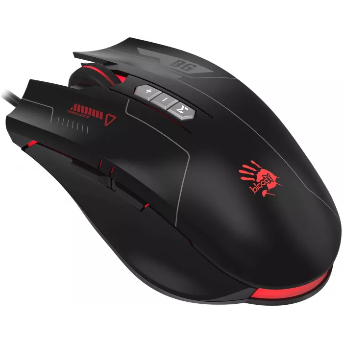 Мышь A4Tech Bloody ES7 черный оптическая 6000dpi USB 8but