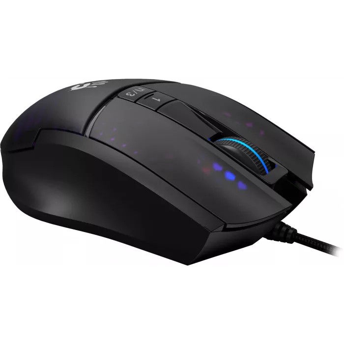 Мышь A4Tech Bloody L65 Max черный/фиолетовый оптическая 12000dpi USB 6but (L65 MAX/HONEYCOMB)