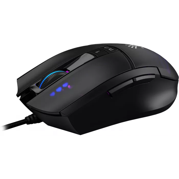 Мышь A4Tech Bloody L65 Max черный/фиолетовый оптическая 12000dpi USB 6but (L65 MAX/HONEYCOMB)