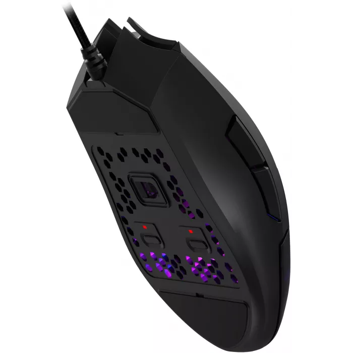 Мышь A4Tech Bloody L65 Max черный/фиолетовый оптическая 12000dpi USB 6but (L65 MAX/HONEYCOMB)