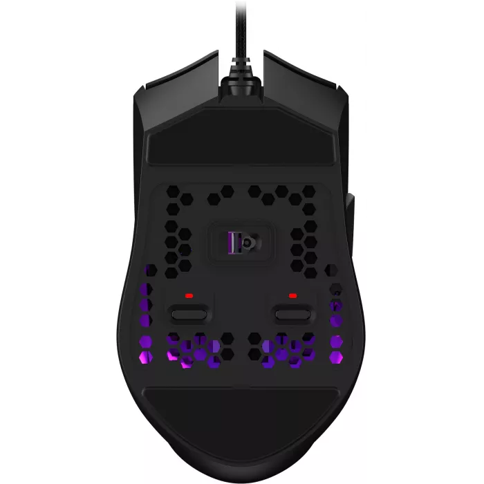 Мышь A4Tech Bloody L65 Max черный/фиолетовый оптическая 12000dpi USB 6but (L65 MAX/HONEYCOMB)