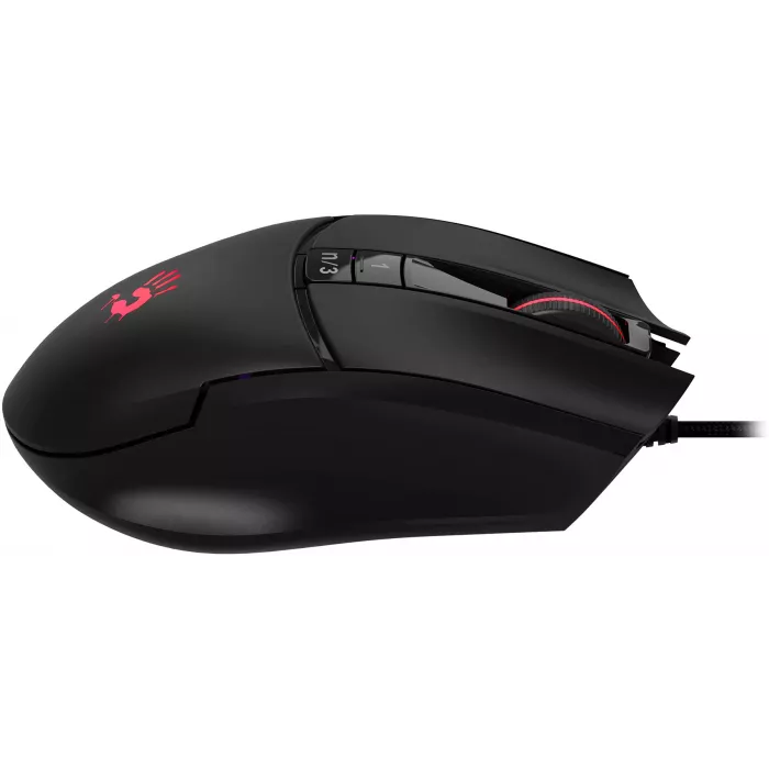 Мышь A4Tech Bloody L65 Max черный оптическая 12000dpi USB 6but (L65 MAX/STONE BLACK)