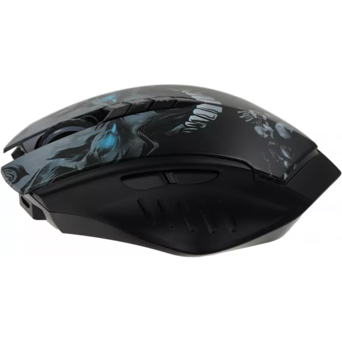 Мышь A4Tech Bloody R80 Plus Skull черный/рисунок оптическая 5000dpi беспров. USB 7but (R80 PLUS (SKULL))