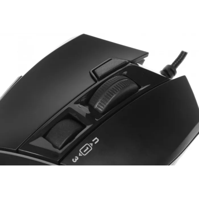 Мышь A4Tech Bloody W95 Max черный оптическая 12000dpi USB 10but (W95 MAX STONE BLACK)