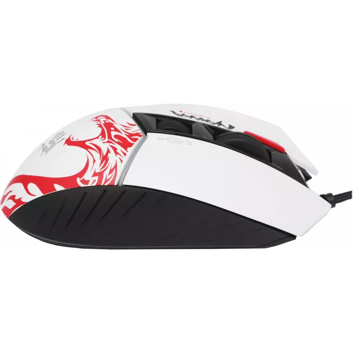 Мышь A4Tech Bloody W95 Max Naraka белый/рисунок оптическая 12000dpi USB 10but