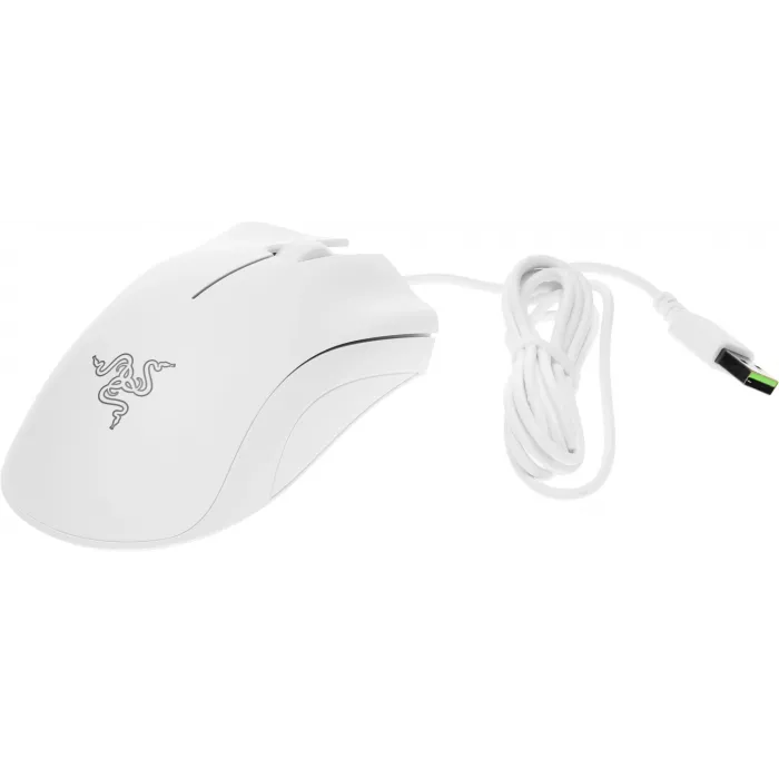 Мышь Razer DeathAdder Essential белый оптическая 6400dpi USB 5but (RZ01-03850200-R3C1)