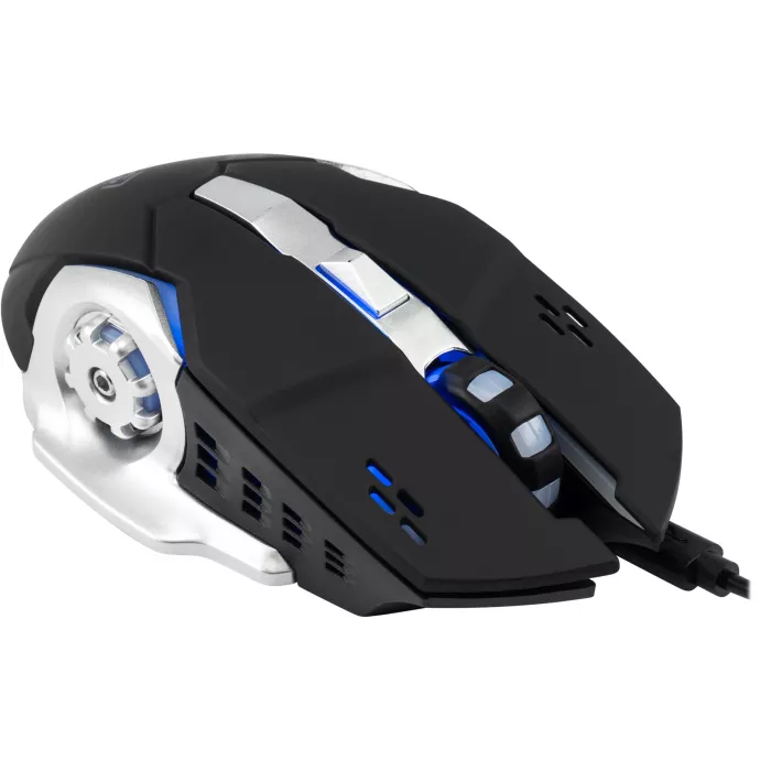 Мышь Оклик 770GW черный/серебристый оптическая 3600dpi беспров. USB для ноутбука 6but
