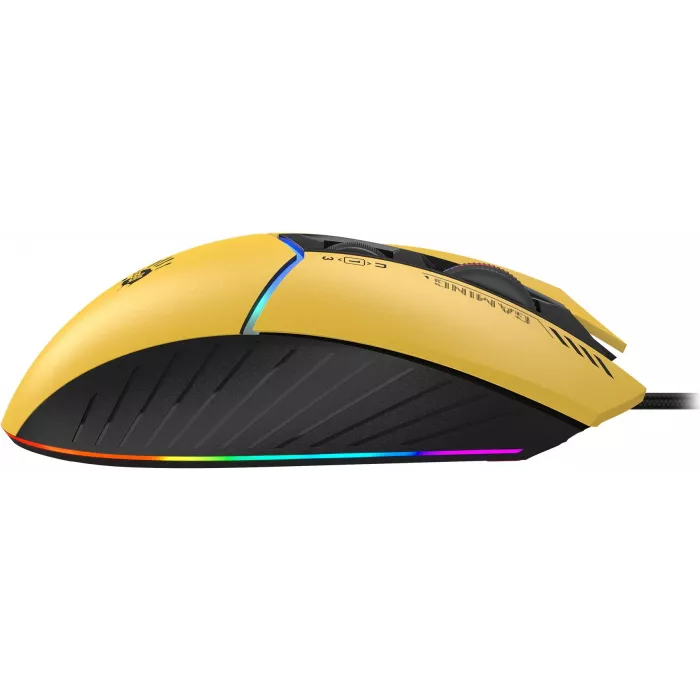 Мышь A4Tech Bloody W95 Max Sports желтый/серый оптическая 12000dpi USB 10but (W95 MAX SPORTS LIME)