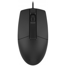 Мышь A4Tech OP-335S черный оптическая 1200dpi silent USB 3but