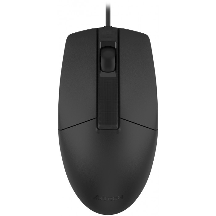 Мышь A4Tech OP-335S черный оптическая 1200dpi silent USB 3but