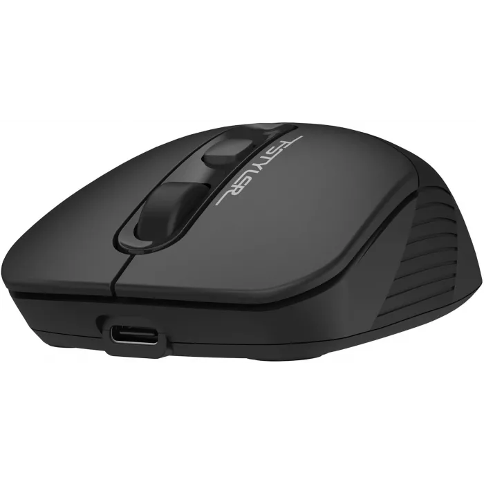 Мышь A4Tech Fstyler FB10CS черный оптическая 2000dpi silent беспров. BT/Radio USB 4but (FB10CS USB STONE BLACK)