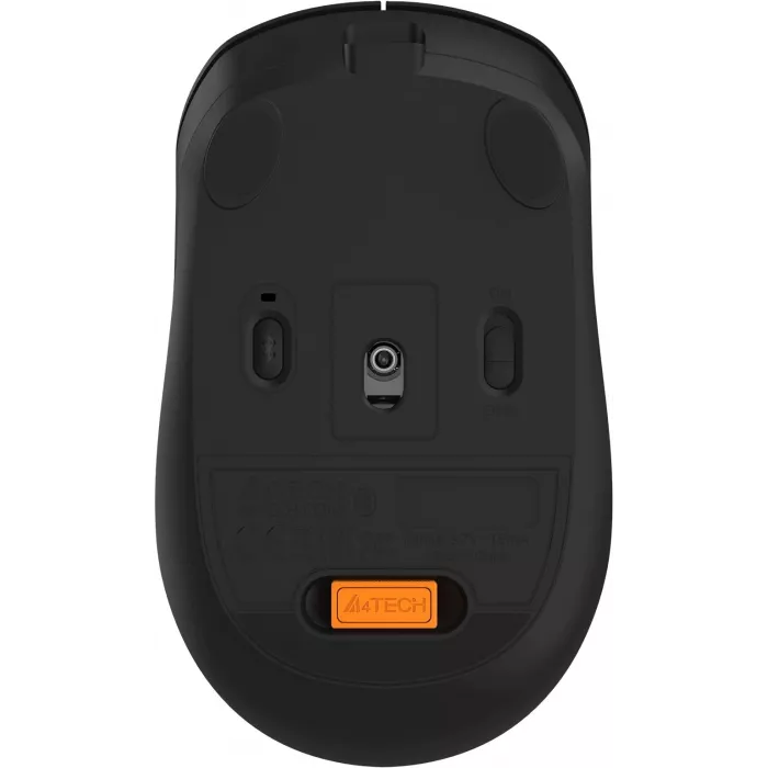 Мышь A4Tech Fstyler FB10CS черный оптическая 2000dpi silent беспров. BT/Radio USB 4but (FB10CS USB STONE BLACK)