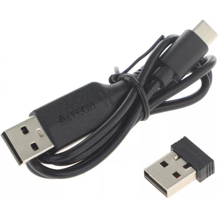 Мышь A4Tech Fstyler FB10CS черный оптическая 2000dpi silent беспров. BT/Radio USB 4but (FB10CS USB STONE BLACK)
