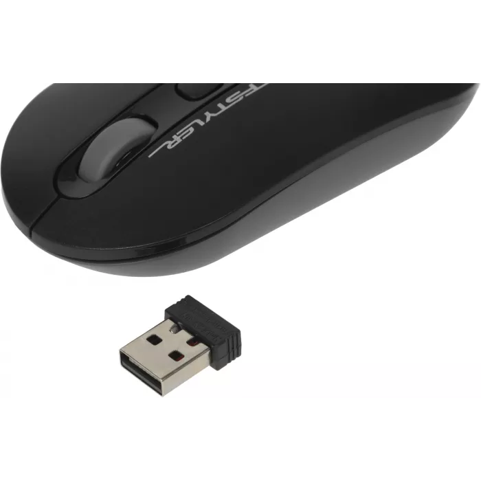 Мышь A4Tech Fstyler FG20S серый оптическая 2000dpi silent беспров. USB для ноутбука 3but (FG20S USB GREY)