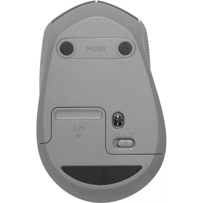 Мышь Logitech M280 серый оптическая 1000dpi беспров. USB 2but (910-004310)