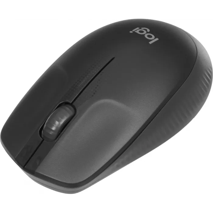 Мышь Logitech M190 черный/темно-серый оптическая 1000dpi беспров. USB 2but (910-005923)
