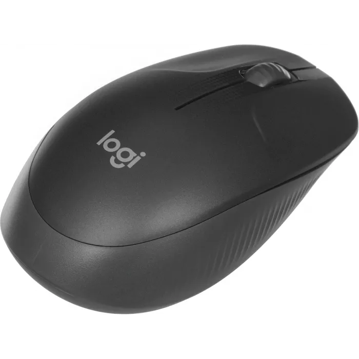 Мышь Logitech M190 черный/темно-серый оптическая 1000dpi беспров. USB 2but (910-005923)