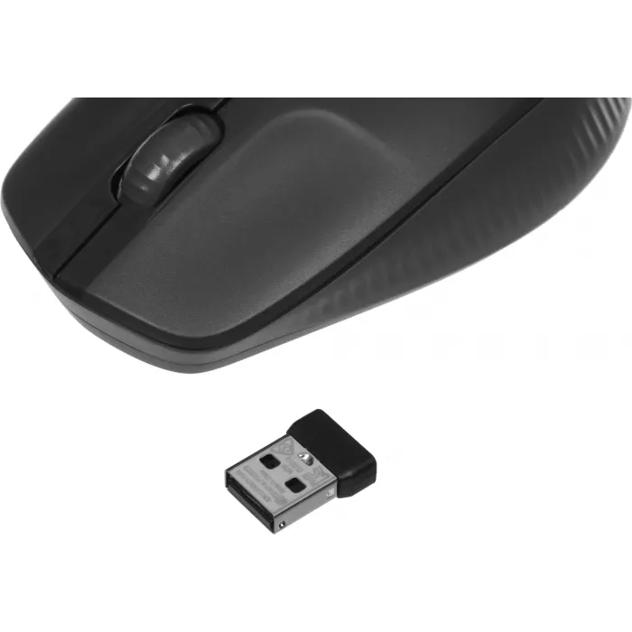 Мышь Logitech M190 черный/темно-серый оптическая 1000dpi беспров. USB 2but (910-005923)
