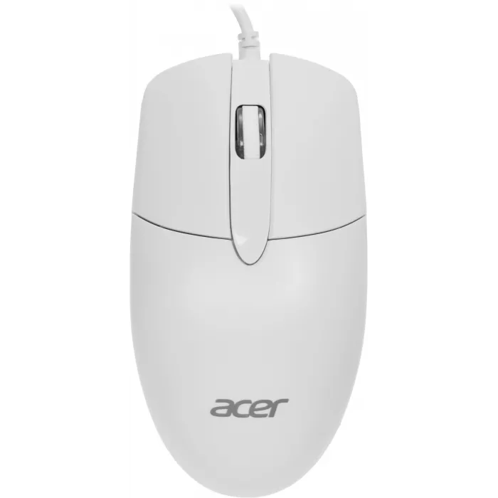 Мышь Acer OMW300 белый оптическая 1200dpi USB 3but (ZL.MCECC.01V)