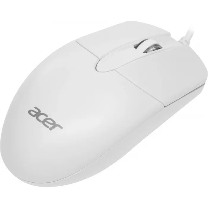 Мышь Acer OMW300 белый оптическая 1200dpi USB 3but (ZL.MCECC.01V)
