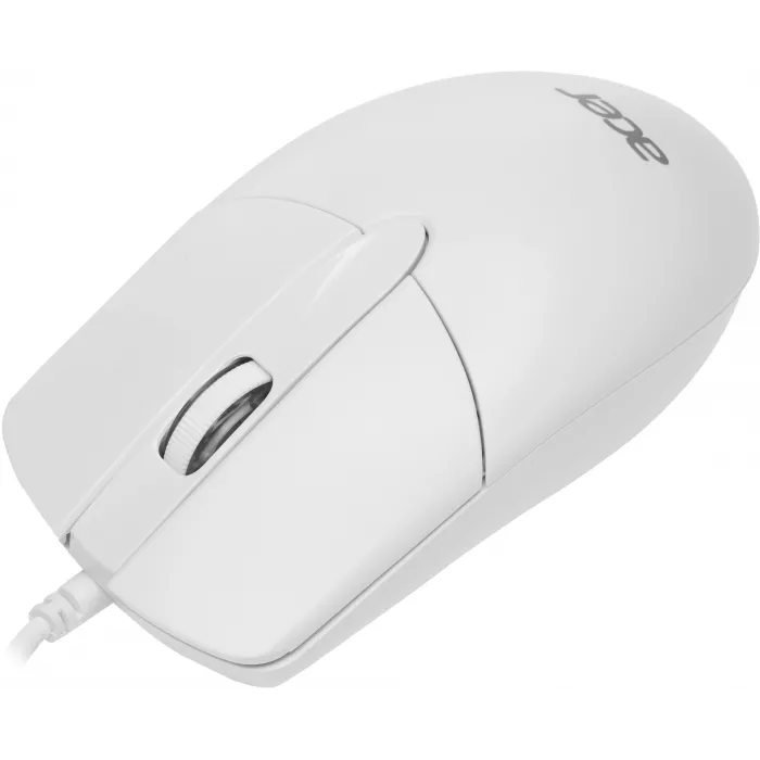 Мышь Acer OMW300 белый оптическая 1200dpi USB 3but (ZL.MCECC.01V)