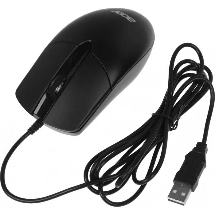 Мышь Acer OMW300 черный оптическая 1200dpi USB 3but (ZL.MCECC.01W)