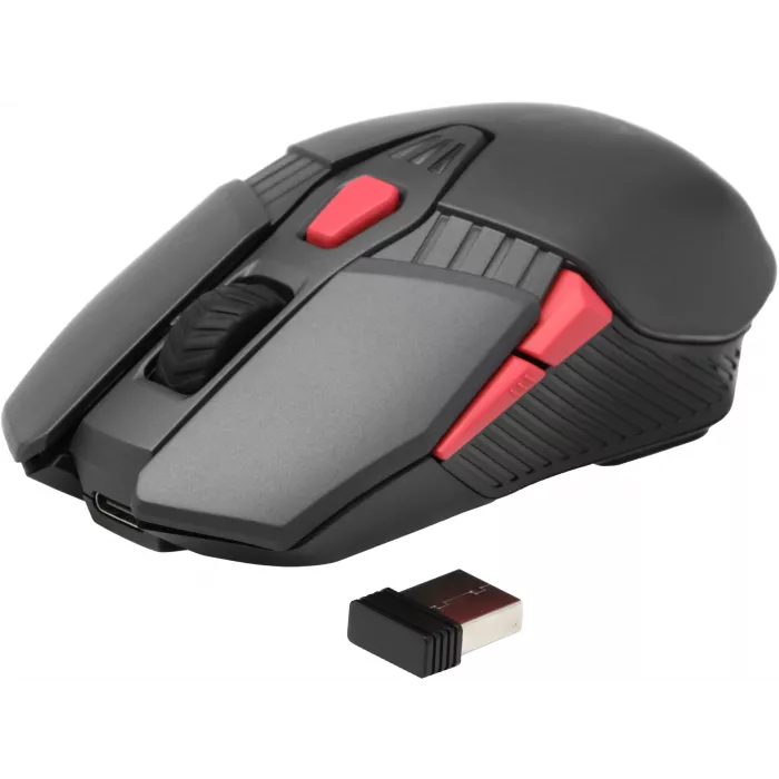 Мышь Acer Nitro OMR305 черный оптическая 3200dpi беспров. BT/Radio USB 6but (ZL.MCECC.020)