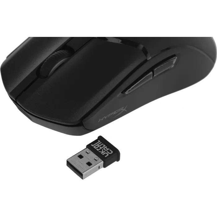 Мышь HyperX Haste 2 черный оптическая 26000dpi беспров. BT/Radio USB 5but (6N0B0AA)