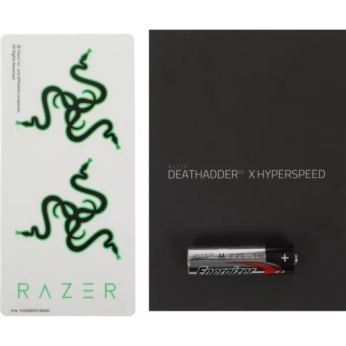 Мышь Razer DeathAdder V2 X HyperSpeed черный оптическая 14000dpi беспров. BT/Radio USB 6but (RZ01-04130100-R3C1)