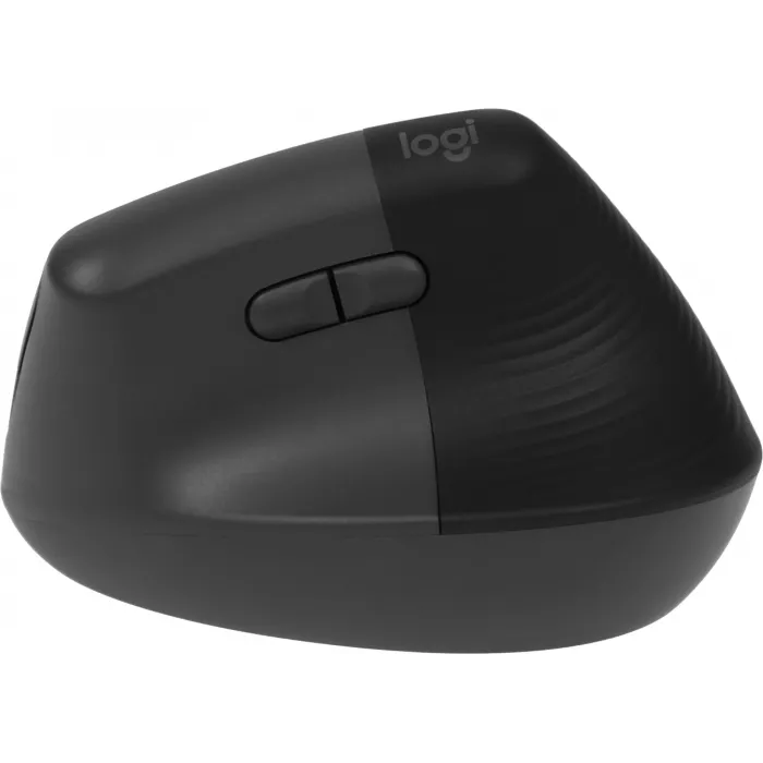 Мышь Logitech Lift графитовый оптическая 4000dpi silent беспров. BT/Radio USB для ноутбука 5but (910-006479)