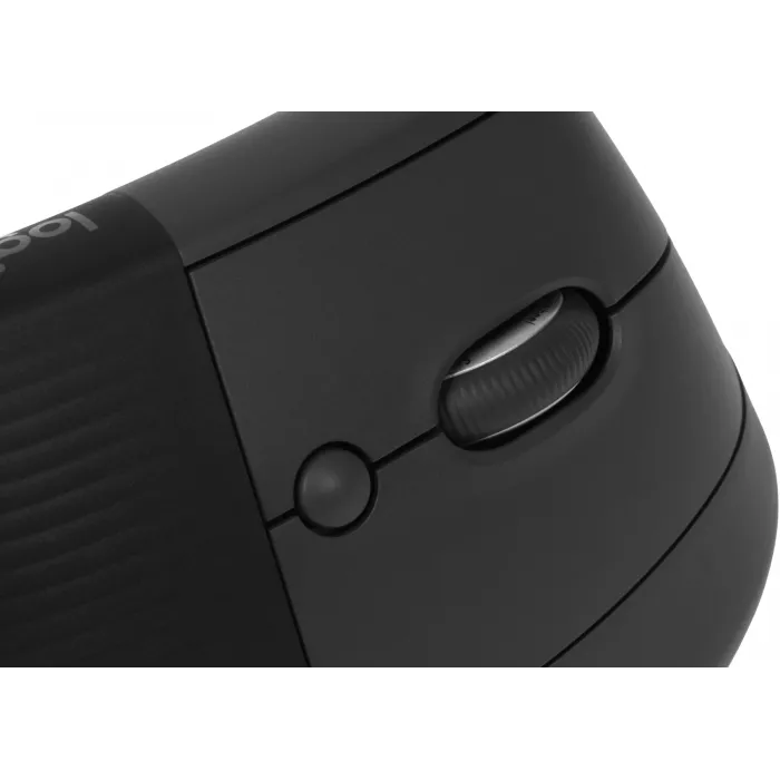 Мышь Logitech Lift графитовый оптическая 4000dpi silent беспров. BT/Radio USB для ноутбука 5but (910-006479)