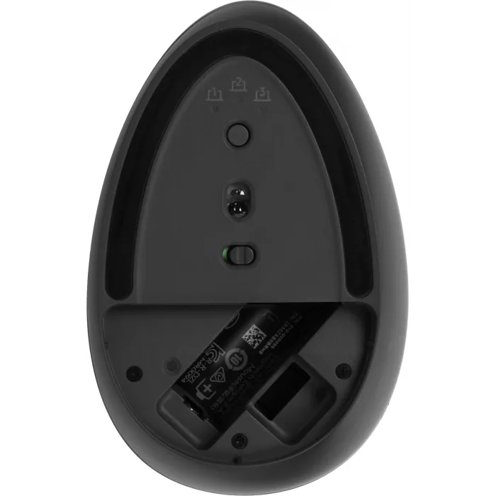 Мышь Logitech Lift графитовый оптическая 4000dpi silent беспров. BT/Radio USB для ноутбука 5but (910-006479)