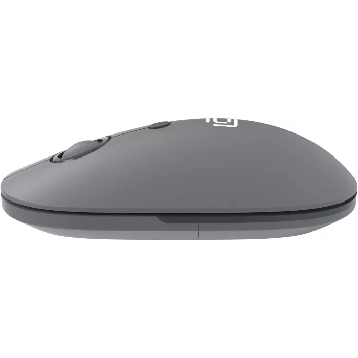 Мышь Оклик 408MW графитовый оптическая 1600dpi silent беспров. USB для ноутбука 4but (2007533)