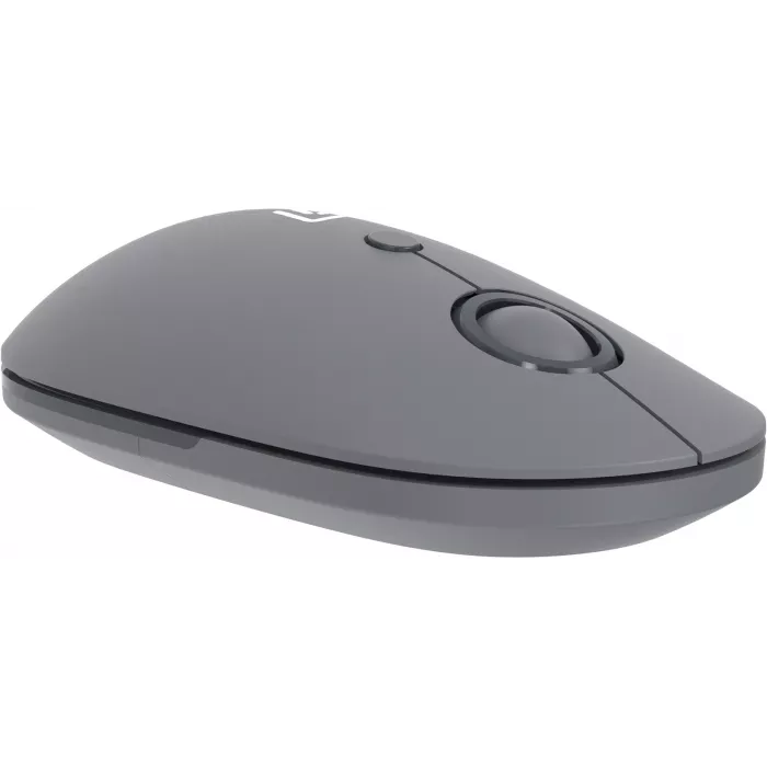 Мышь Оклик 408MW графитовый оптическая 1600dpi silent беспров. USB для ноутбука 4but (2007533)