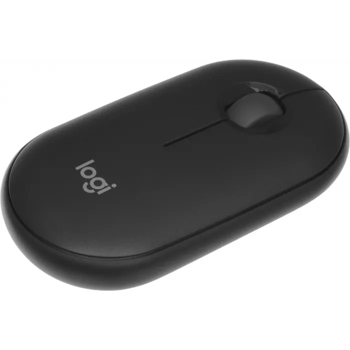 Мышь Logitech Pebble 2 M350S графитовый оптическая 4000dpi silent беспров. BT для ноутбука 2but (910-006988)