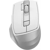 Мышь A4Tech Fstyler FG45CS Air2 белый/серебристый оптическая 2000dpi silent беспров. USB для ноутбука 7but (FG45CS AIR2 USB (SILVER WHITE))