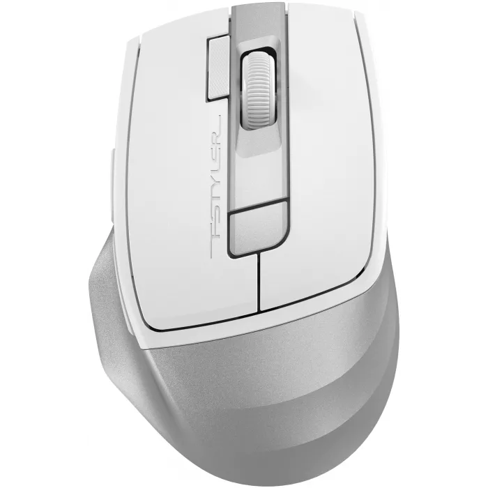 Мышь A4Tech Fstyler FG45CS Air2 белый/серебристый оптическая 2000dpi silent беспров. USB для ноутбука 7but (FG45CS AIR2 USB (SILVER WHITE))