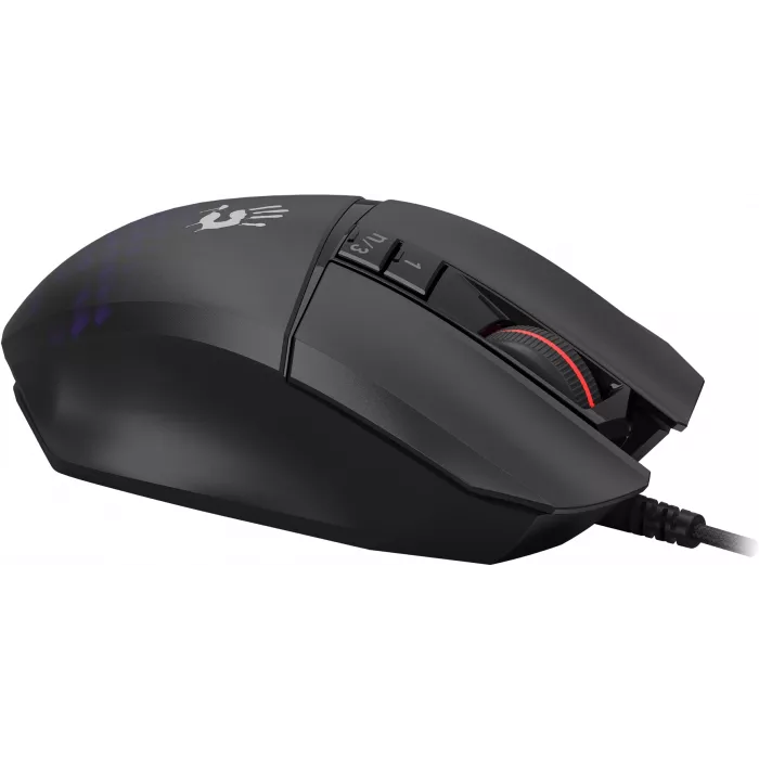 Мышь A4Tech Bloody W65 Max Mini черный оптическая 12000dpi USB 9but (W65 MAX MINI HONEYCOMB)