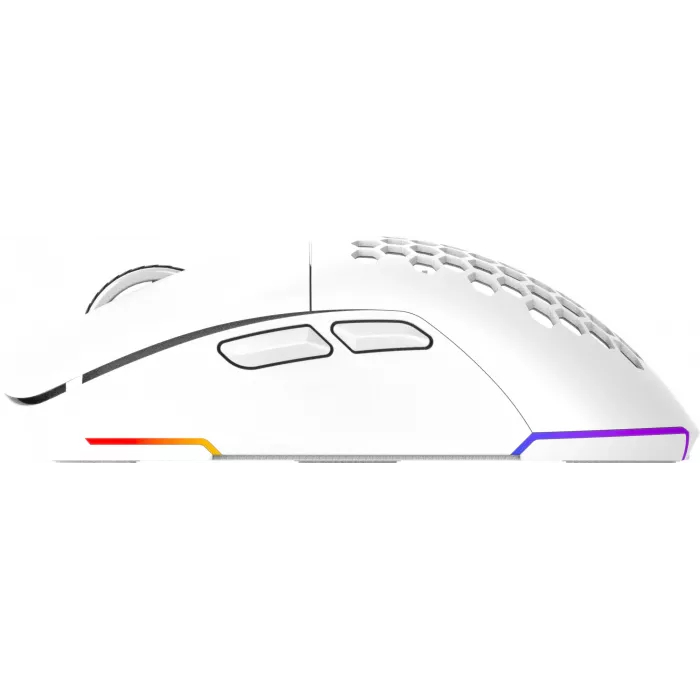 Мышь Оклик 900GMW белый оптическая 26000dpi беспров. BT/Radio USB 6but