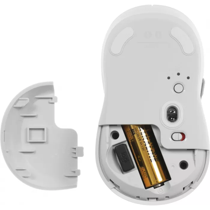 Мышь Logitech M750 белый оптическая 4000dpi беспров. BT/Radio USB 5but (910-006271)
